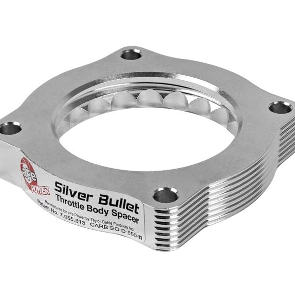 aFe Silver Bullet Throttle Body Spacers TBS BMW 335i (N54) 07-11 135i/535i 08-10 L6-3.0L (tt)-tuningsupply.com