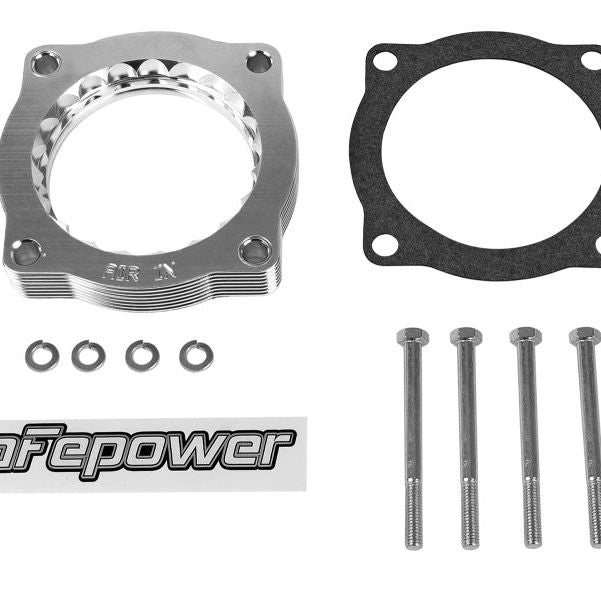 aFe Silver Bullet Throttle Body Spacers TBS BMW 335i (N54) 07-11 135i/535i 08-10 L6-3.0L (tt)-tuningsupply.com