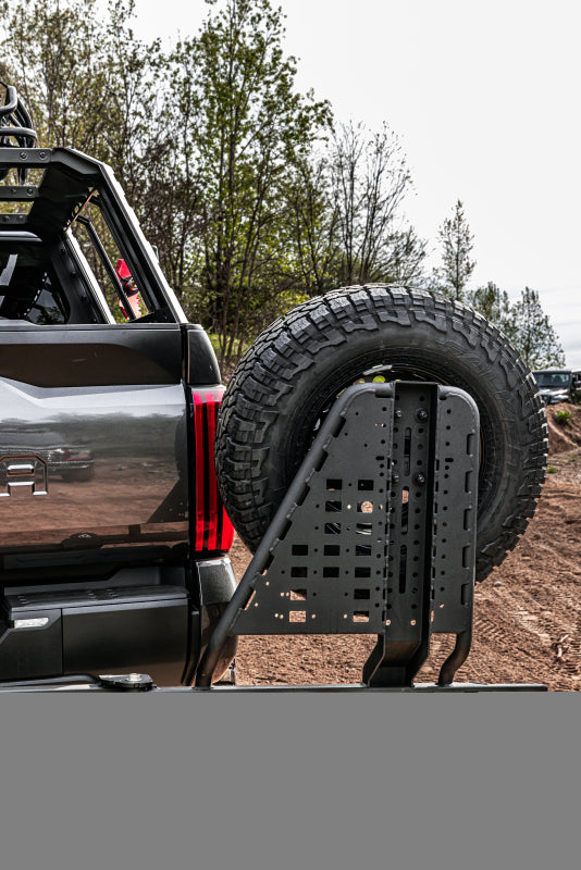 

Go Rhino HC200T - GORHC200T - Go Rhino Swing-A-Way Hitch Mounted Tire Carrier (Lic. Plate Lights Not Included) - Textured Black - Shipped in Europe - Tuningsupply.com
