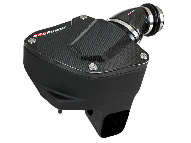 aFe Momentum Black Series Carbon Fiber Pro 5R Air Intake System BMW M5 (F90) 18-19-tuningsupply.com