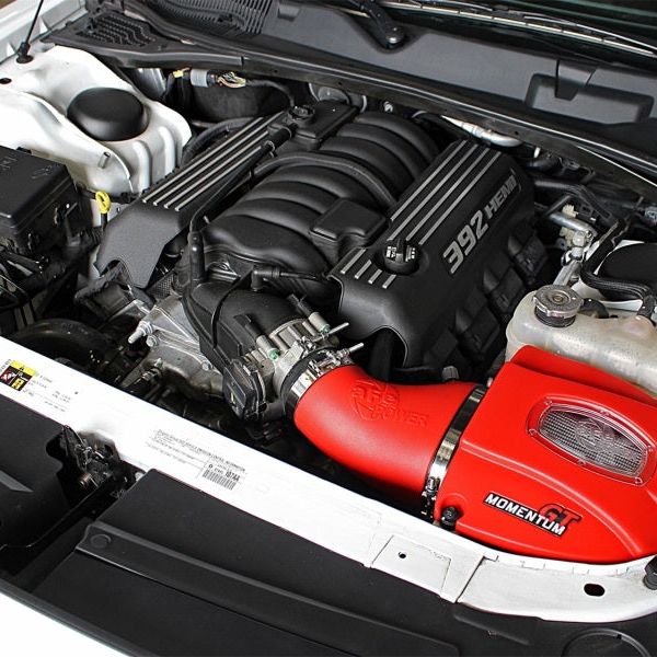 aFe POWER Momentum GT Limited Edition Cold Air Intake 11-17 Dodge Challenger/Charger SRT - Red-tuningsupply.com