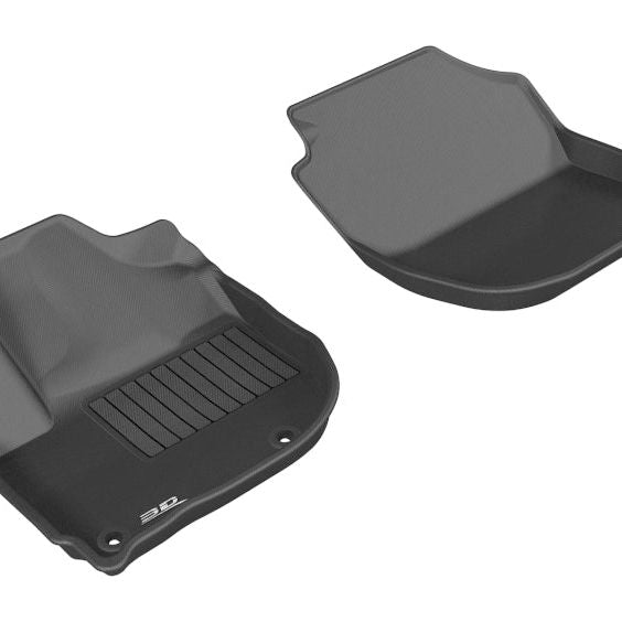 3D MAXpider 2015-2020 Honda Fit/Hr-V Kagu 1st Row Floormat - Black-tuningsupply.com