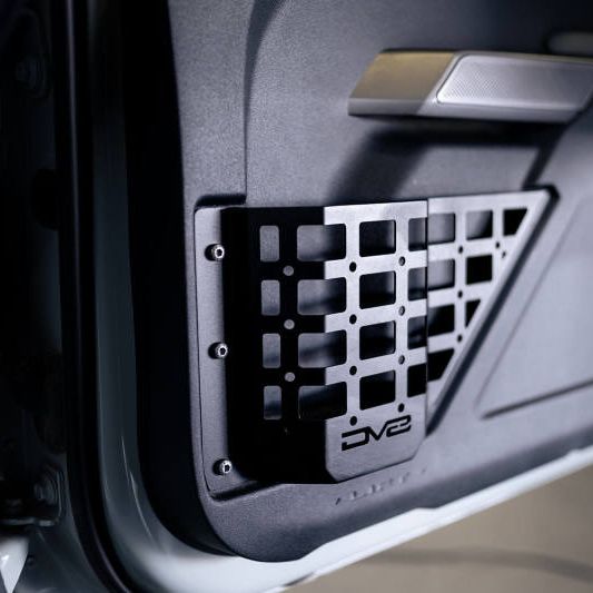 DV8 21-23 Ford Bronco Front Door Pocket Molle Panels-tuningsupply.com