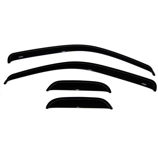 AVS 04-12 Chevy Colorado Ext. Cab Ventvisor Outside Mount Window Deflectors 4pc - Smoke-tuningsupply.com