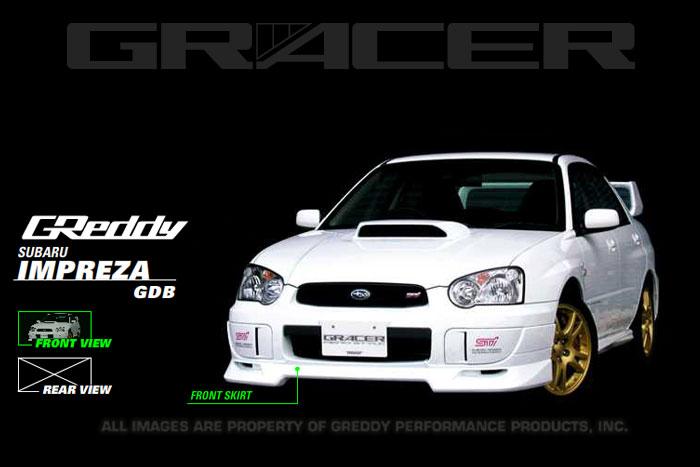 
  

GReddy  - GRE17060023 - GReddy 04+ WRX & STi Fiberglass Front Lip Spoiler - Shipped in Europe - Tuningsupply.com

