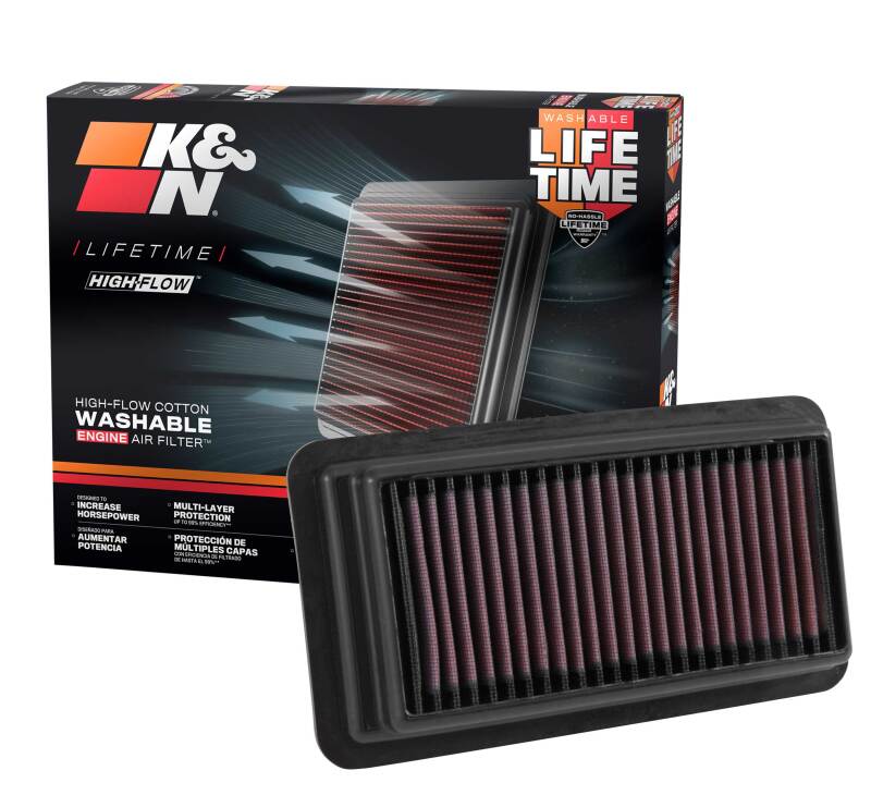 

K&N Engineering 33-5044 - KNN33-5044 - K&N 2016-2017 Honda Civic L4-1.5L F/I Replacement Drop In Air Filter - Shipped in Europe - Tuningsupply.com
