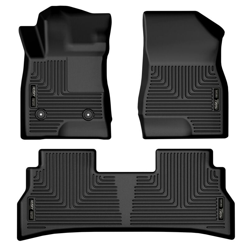 Husky Liners 2024 Chevrolet Trax Weatherbeater Black Front & 2nd Seat Floor Liners-tuningsupply.com