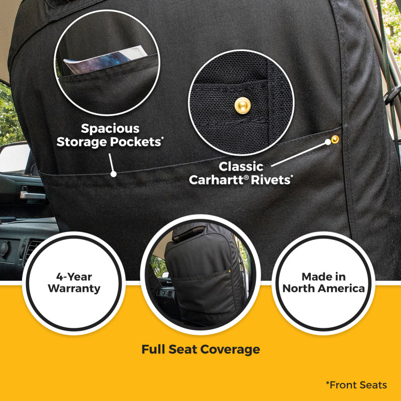 

Covercraft SSC2645COBK - CVRSSC2645COBK - Covercraft 2026 Jeep Wrangler 2-Door (MT) Carhartt Super Dux SeatSaver Custom Front Row Seat Covers - Shipped in Europe - Tuningsupply.com
