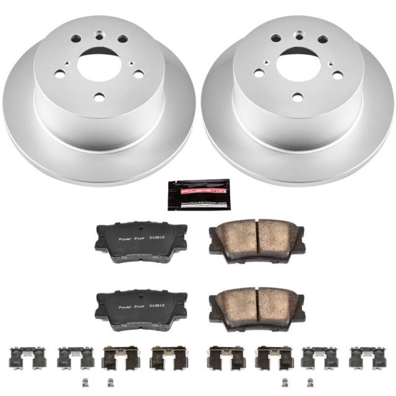 

PowerStop CRK6520 - PSBCRK6520 - Power Stop 13-18 Lexus ES300h Rear Z17 Evolution Geomet Coated Brake Kit - Shipped in Europe - Tuningsupply.com

