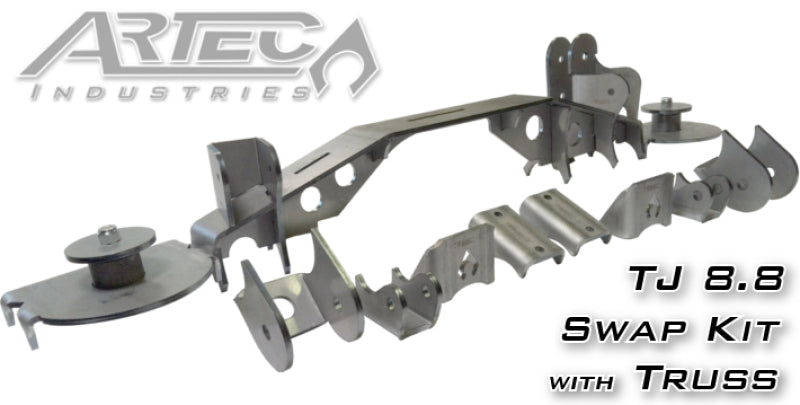 
    

Artec Industries TR8801 - ARTTR8801 - Artec Industries 97-06 Jeep Wrangler TJ8.8 Swap Kit With Truss - Shipped in Europe - Tuningsupply.com

  