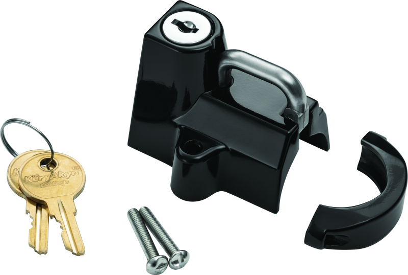 Kuryakyn Universal Helmet Lock 7/8-1-1/4 Black-tuningsupply.com