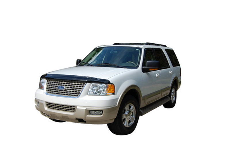 AVS 03-06 Ford Expedition High Profile Bugflector II Hood Shield - Smoke-tuningsupply.com