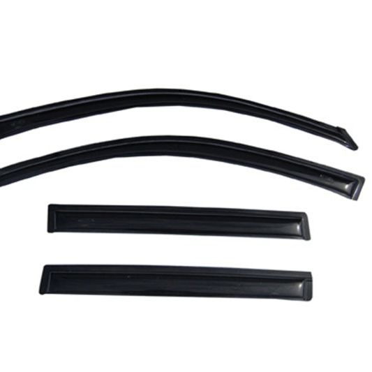 AVS 08-13 Toyota Highlander Ventvisor Outside Mount Window Deflectors 4pc - Smoke-tuningsupply.com