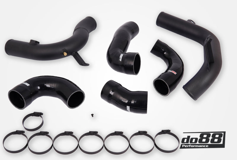 

do88 TR-340-DO88-2-S - DOBTR-340-DO88-2-S - do88 VAG 2.0 TSI EA888 Gen4 (245hp) do88 Intercooler Pressure Pipes Black Hoses - Shipped in Europe - Tuningsupply.com
