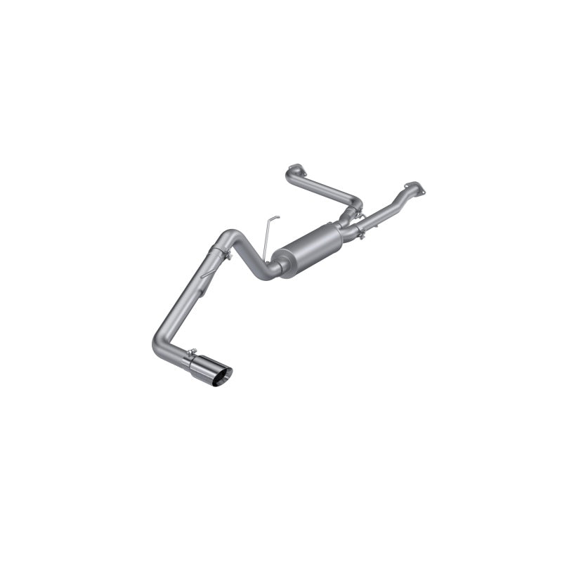 MBRP 22-23 Nissan Frontier 3.8L 3in Tip 3in Cat Back Single Side Exit Street Profile - Aluminized-tuningsupply.com