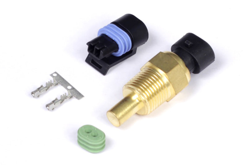 Haltech Coolant Temp Sensor 3/8 NPT 18 TPI (Incl Delphi Plug & Pins)-tuningsupply.com