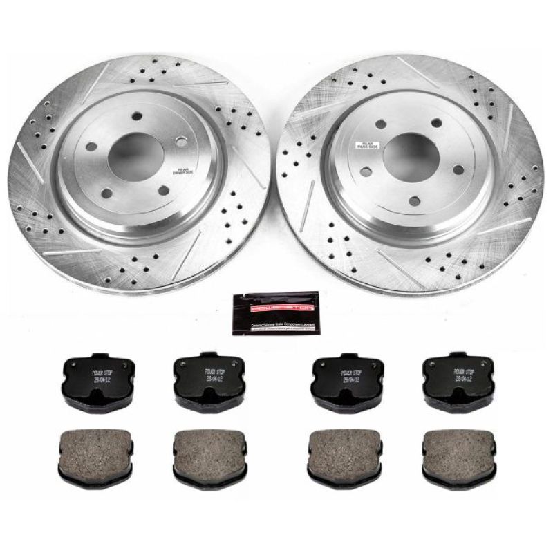 

PowerStop K1446 - PSBK1446 - Power Stop 06-13 Chevrolet Corvette Rear Z23 Evolution Sport Brake Kit - Shipped in Europe - Tuningsupply.com
