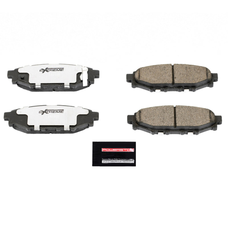 

PowerStop Z26-1114 - PSBZ26-1114 - Power Stop 13-16 Subaru BRZ Rear Z26 Extreme Street Brake Pads w/Hardware - Shipped in Europe - Tuningsupply.com
