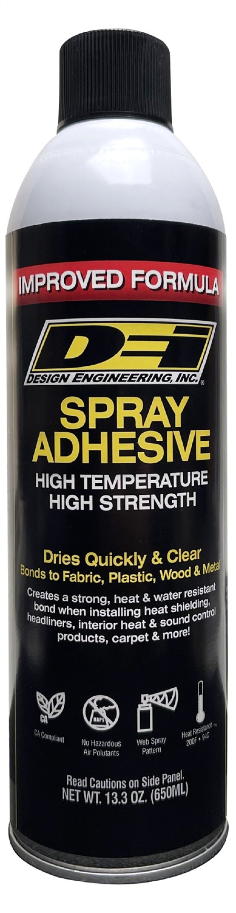 

DEI  - DEI10492 - DEI Hi Temp Spray Adhesive 13.3 oz. Can (Aerosol) - Shipped in Europe - Tuningsupply.com
