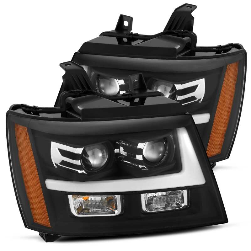 
  

AlphaRex  - ARX880297 - AlphaRex 07-14 Chevrole Tahoe PRO-Series LED Headlights Plank Style Blk w/Activ Light/Seq Signal/DRL - Shipped in Europe - Tuningsupply.com

