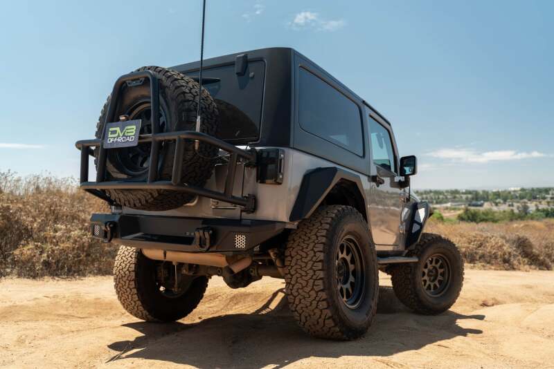 

DV8 Offroad TCJK-14 - DVETCJK-14 - DV8 07-18 Jeep Wrangler JK Body Mounted Tire Carrier - Shipped in Europe - Tuningsupply.com
