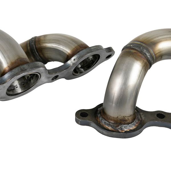 aFe Twisted Steel 1-3/4in 304SS Shorty Headers 2019 GM Silverado / Sierra 1500 V8-5.3L/6.2L-tuningsupply.com