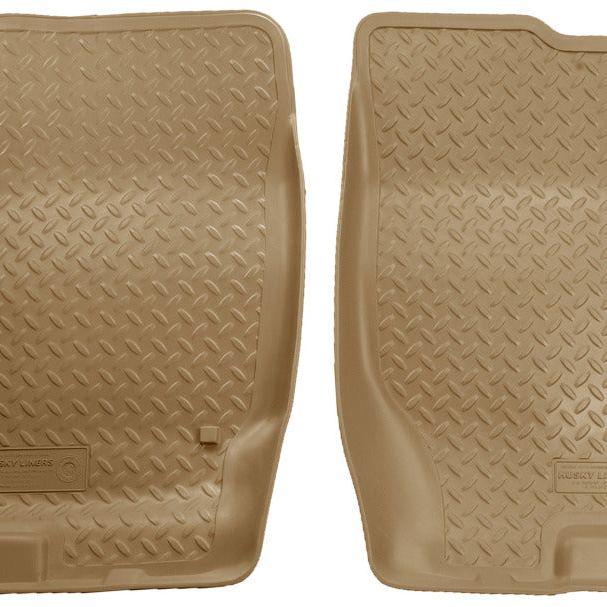 Husky Liners 02-09 Ford Explorer/03-05 Lincoln Aviator Classic Style Tan Floor Liners-tuningsupply.com