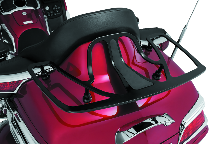 Kuryakyn Luggage Rack 01-22 Honda GL1800 Gloss Black-tuningsupply.com