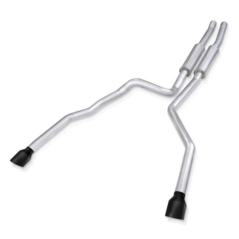 

Stainless Works RAM21CBLB - SSWRAM21CBLB - Stainless Works 21-24 Ram TRX 6.2L Legend Catback w/ Matte Black Tips - Shipped in Europe - Tuningsupply.com
