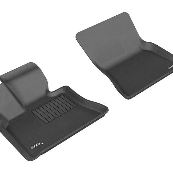 3D MAXpider 2007-2013 BMW X5/X6 E70/E71 Kagu 1st Row Floormat - Black-tuningsupply.com