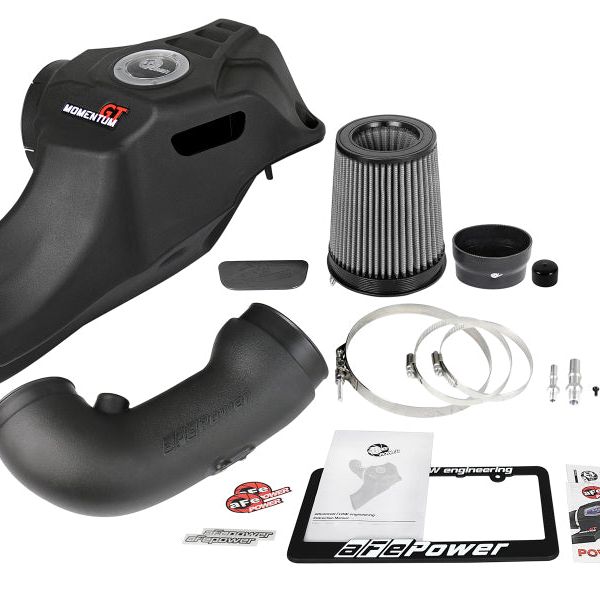 aFe POWER Momentum GT Pro Dry S Cold Air Intake System 18-19 Ford Mustang GT V8-5.0L-tuningsupply.com