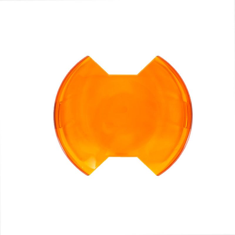 KC HiLiTES 6in. Light Shield for SlimLite LED - Amber-tuningsupply.com