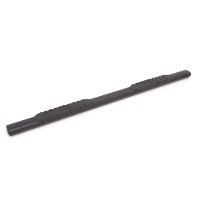 Lund 2019 Chevy Silverado 1500 Ext.Cab(Rocker Panel Mount)5in. Oval Straight Black Nerf Bars - Black-tuningsupply.com