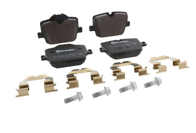 

Brembo OE P06114 - BREP06114 - Brembo OE 2022 BMW i4/19-22 Z4/20-22 Toyota GR Supra PRIME Low-Met Brake Pad - Rear - Shipped in Europe - Tuningsupply.com
