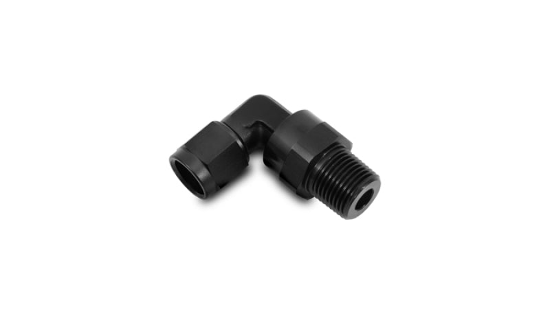 

Vibrant 11387 - VIB11387 - Vibrant -8AN to 3/8in NPT Female Swivel 90 Degree Adapter Fitting - Shipped in Europe - Tuningsupply.com
