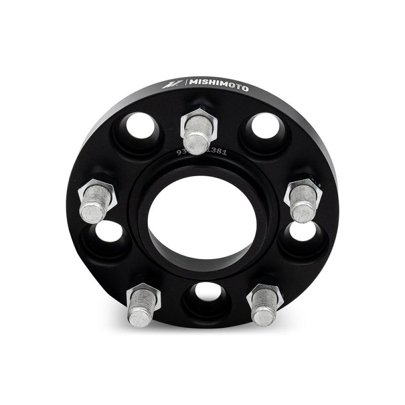 Mishimoto Wheel Spacers - 5x114.3 - 60.1 - 15 - M12 - Black-tuningsupply.com