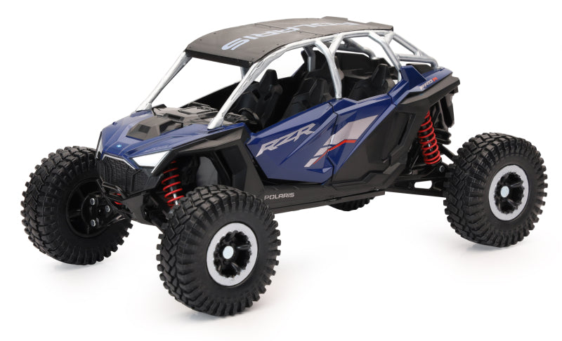 New Ray Toys Polaris RZR Pro R 4 Rock Crawler Azure Crystal Scale - 1:18-tuningsupply.com