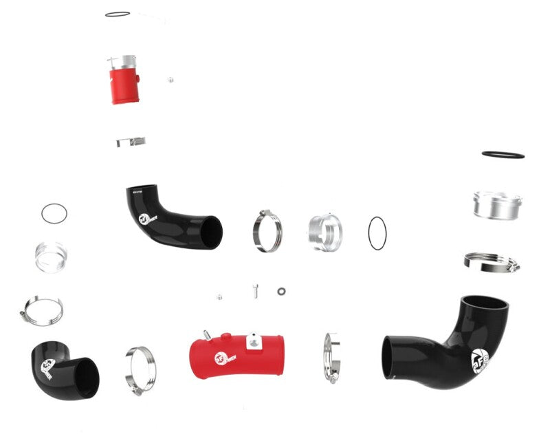 

aFe 46-20694-R - AFE46-20694-R - aFe BladeRunner 22-23 Kia Stinger L4-2.5L (t) Aluminum Hot and Cold Charge Pipe Kit - Red - Shipped in Europe - Tuningsupply.com

