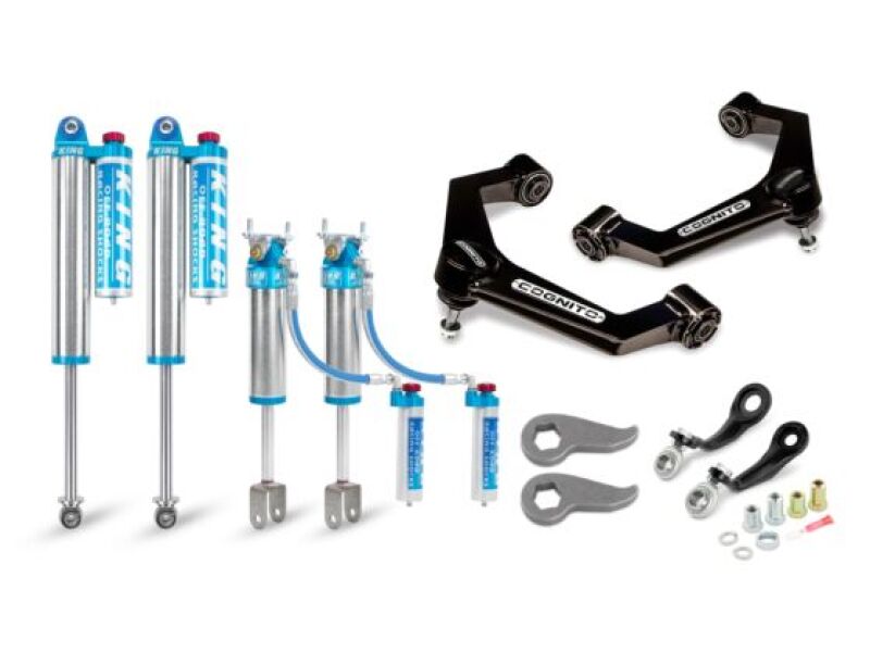 
  

Cognito  - COG510-P0931 - Cognito 20-24 Chevy/GMC Silv/Sierra 2500/3500 HD 2WD/4WD 3in Elite Leveling Kit w/ King 2.5 RR - Shipped in Europe - Tuningsupply.com

