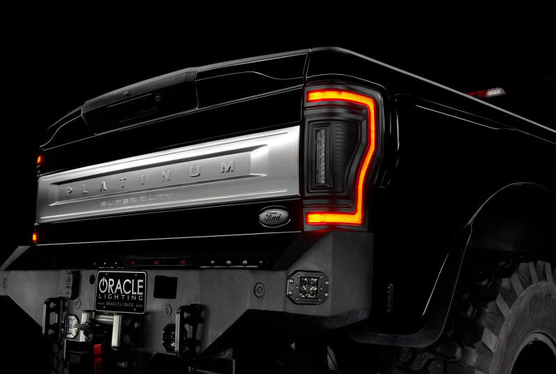 

ORACLE Lighting 5896-504-T - ORL5896-504-T - Oracle Lighting 17-22 Ford F-250/350 (Black Series) Flush Mount LED Tail Lights - Shipped in Europe - Tuningsupply.com
