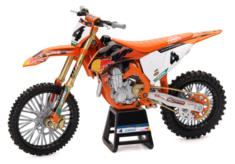 New Ray Toys KTM 450SX-F Red Bull (Chase Sexton #4)/Scale - 1:12-tuningsupply.com