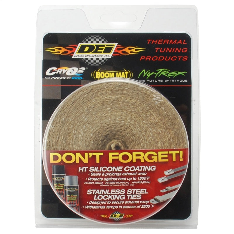 

DEI 10137 - DEI10137 - DEI Exhaust Wrap 2in x 25ft - Tan - Shipped in Europe - Tuningsupply.com
