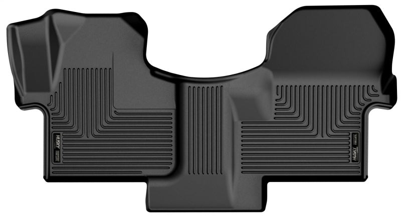 Husky Liners 19-23  Mercedes-Benz Sprinter 2500/3500 WeatherBeater Front Row Black Floor Liners-tuningsupply.com