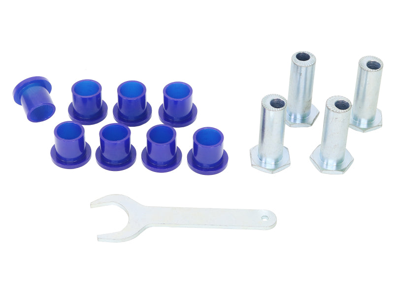 

Superpro SPF4185K - SPRSPF4185K - SuperPro 1984 BMW 318i Base Rear Trailing Arm Camber & Toe Adjustable Bushing Kit - Shipped in Europe - Tuningsupply.com
