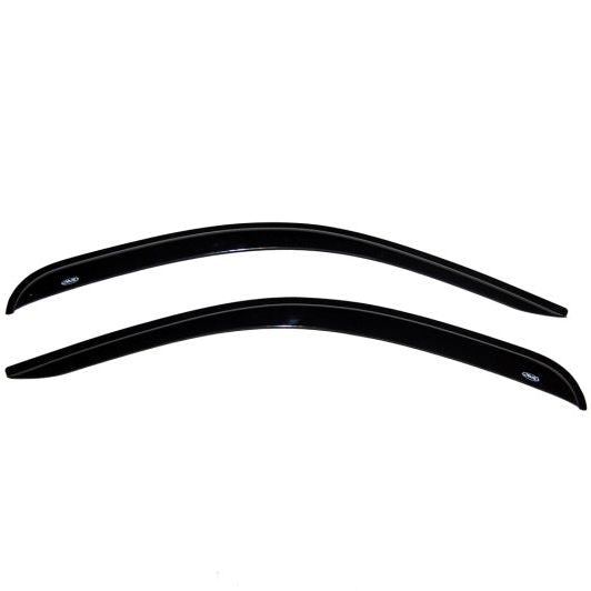 AVS 07-13 Chevy Silverado 1500 Standard Cab Ventvisor Outside Mount Window Deflectors 2pc - Smoke-tuningsupply.com