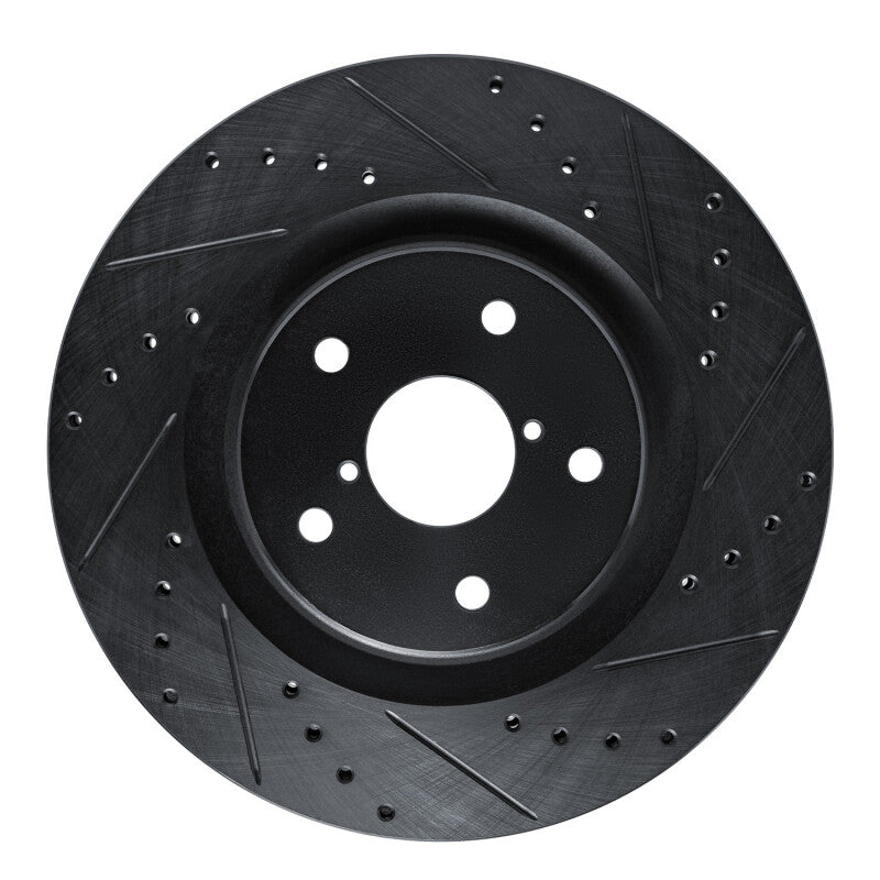 

R1 Concepts 633-13049R - RNC633-13049R - R1 20-25 Subaru Crosstrek Front Right Drilled & Slotted Black Brake Rotor - Shipped in Europe - Tuningsupply.com
