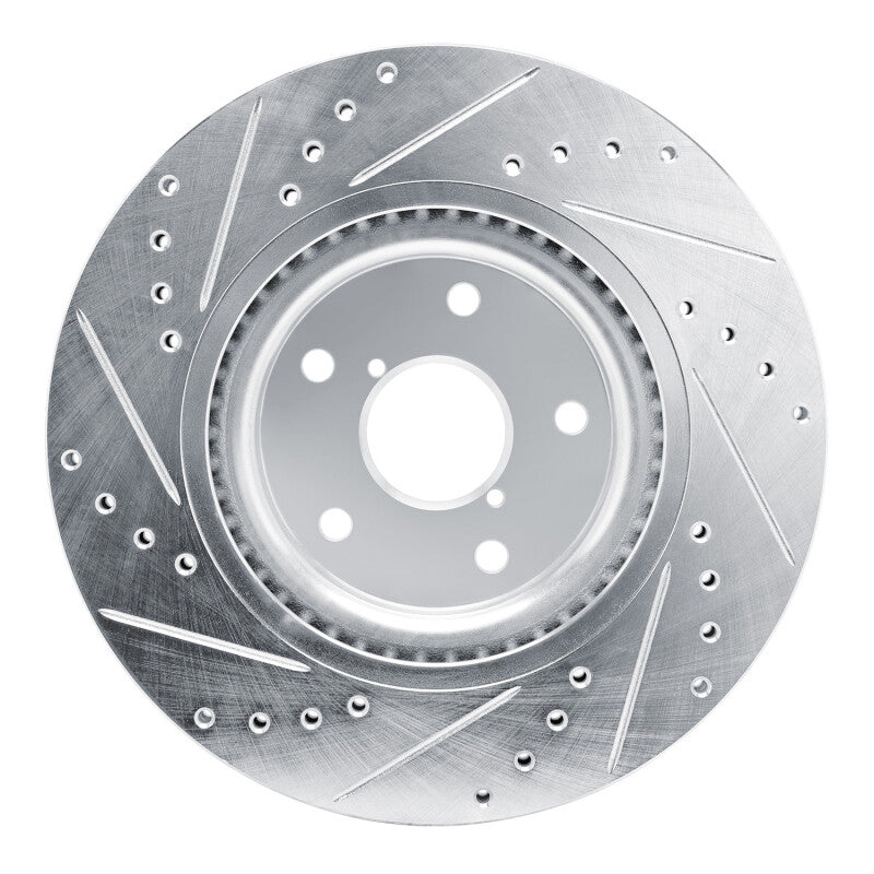 

R1 Concepts 631-13049R - RNC631-13049R - R1 2020-2025 Subaru Impreza Front Right Drilled & Slotted Silver Brake Rotor - Shipped in Europe - Tuningsupply.com
