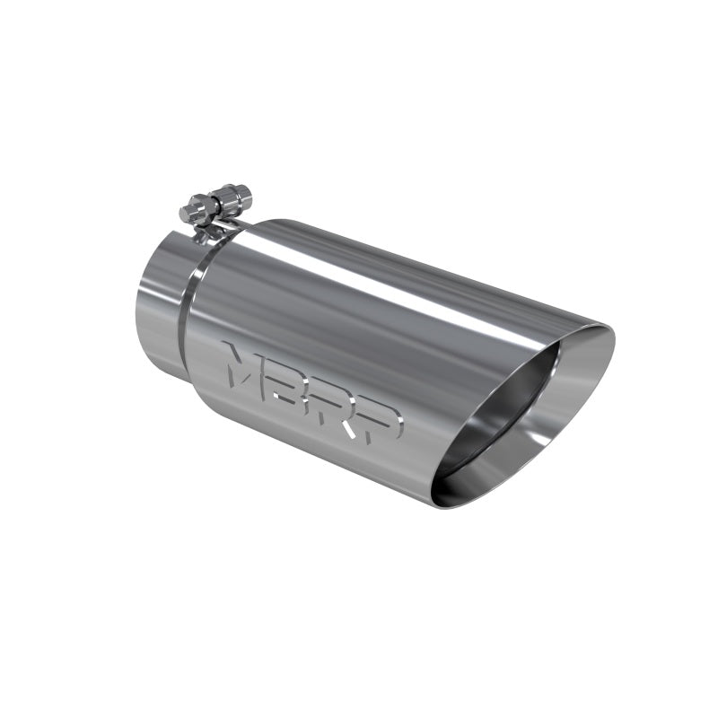 MBRP Universal Tip 5 O.D. Dual Wall Angled 4 inlet 12 length-tuningsupply.com