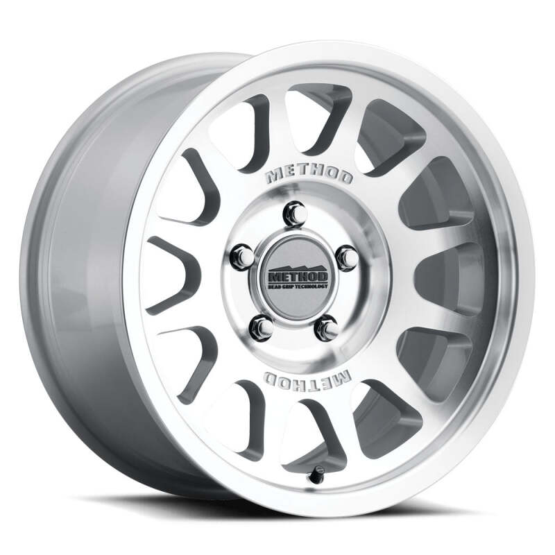 Method MR703 Bead Grip 17x8.5 0mm Offset 6x5.5 106.25mm CB Machined/Clear Coat Wheel-tuningsupply.com