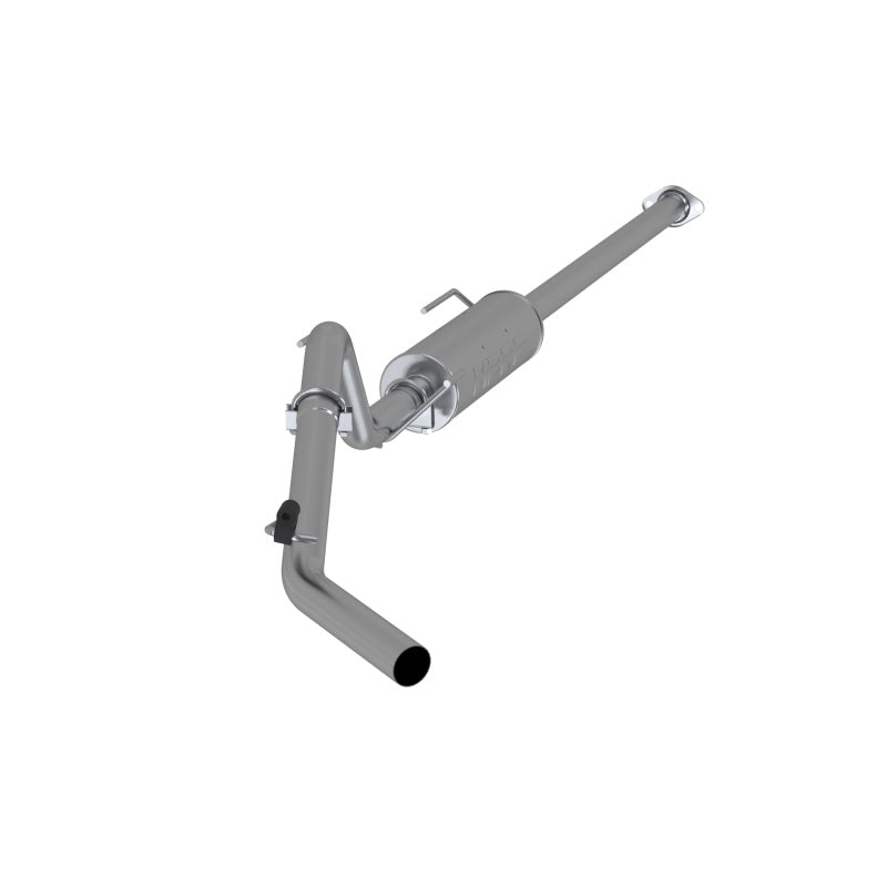 MBRP 2005-2013 Toyota  Tacoma 4.0L EC/CC Cat Back Single Exit AL P Series Exhaust-tuningsupply.com